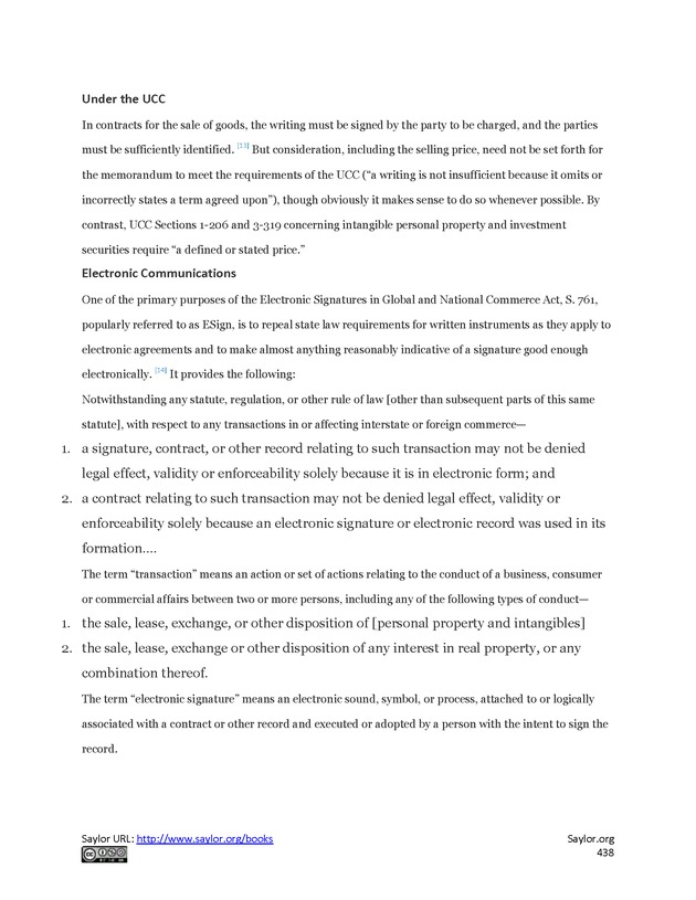 Business Law and the Legal Environment - Page 438